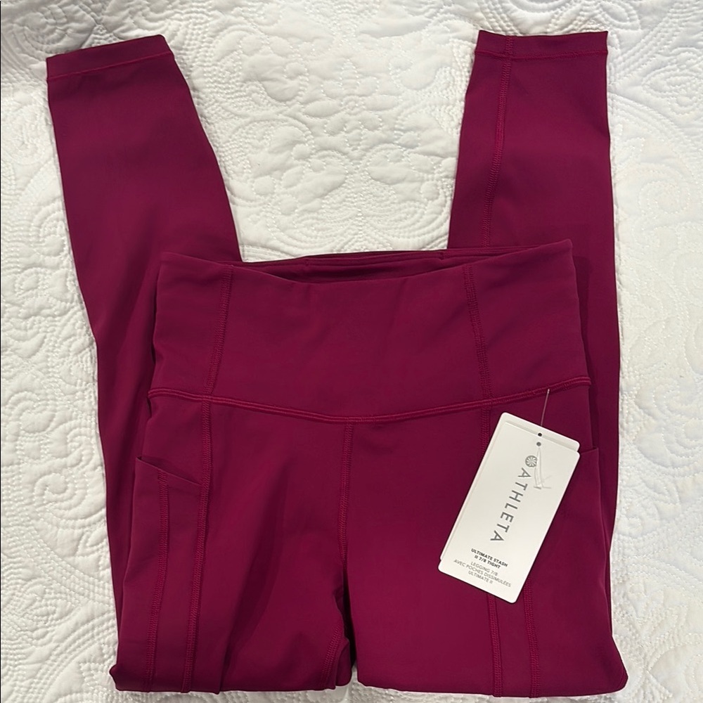 NWT Athleta ultimate stash II 7/8 legging